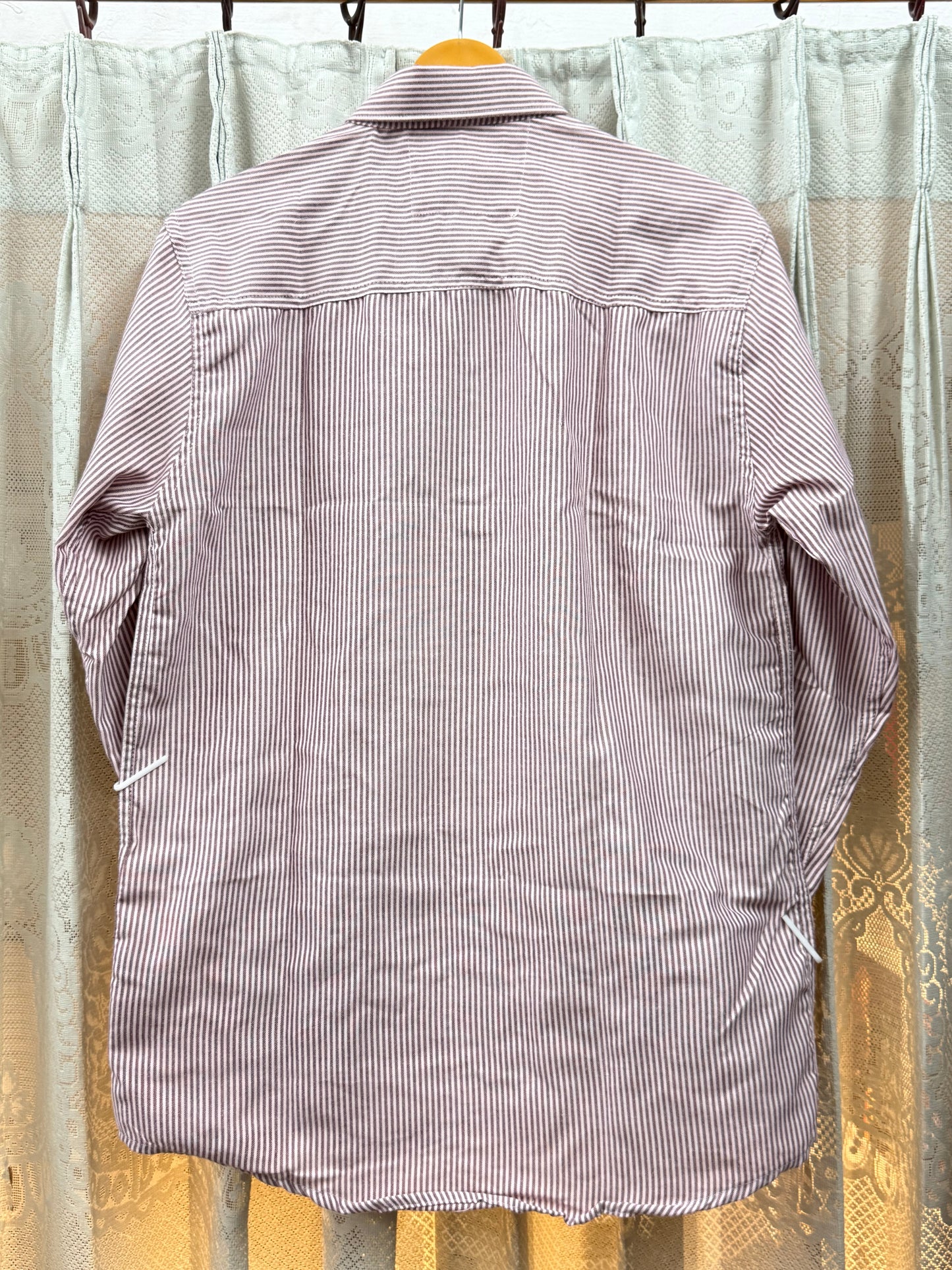 OLD MONEY STRIPE SHIRT(PURPLE)