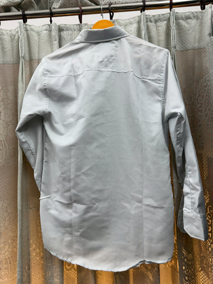 OLD MONEY STRIPE SHIRT (LIGHT BLUE )