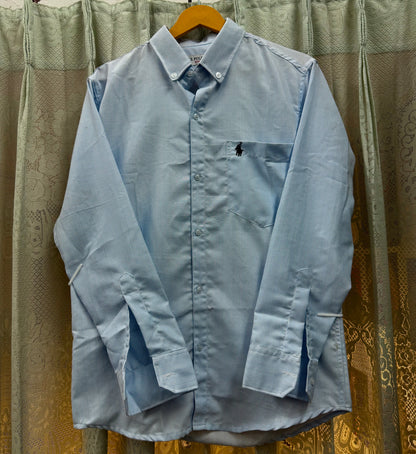 OLD MONEY STRIPE SHIRT (BLUE)