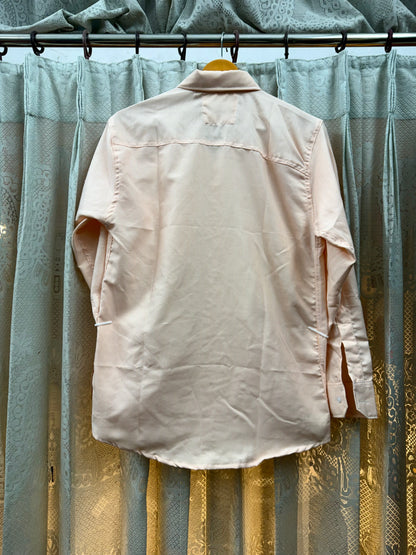 OLD MONEY STRIPE SHIRT (PEACH)