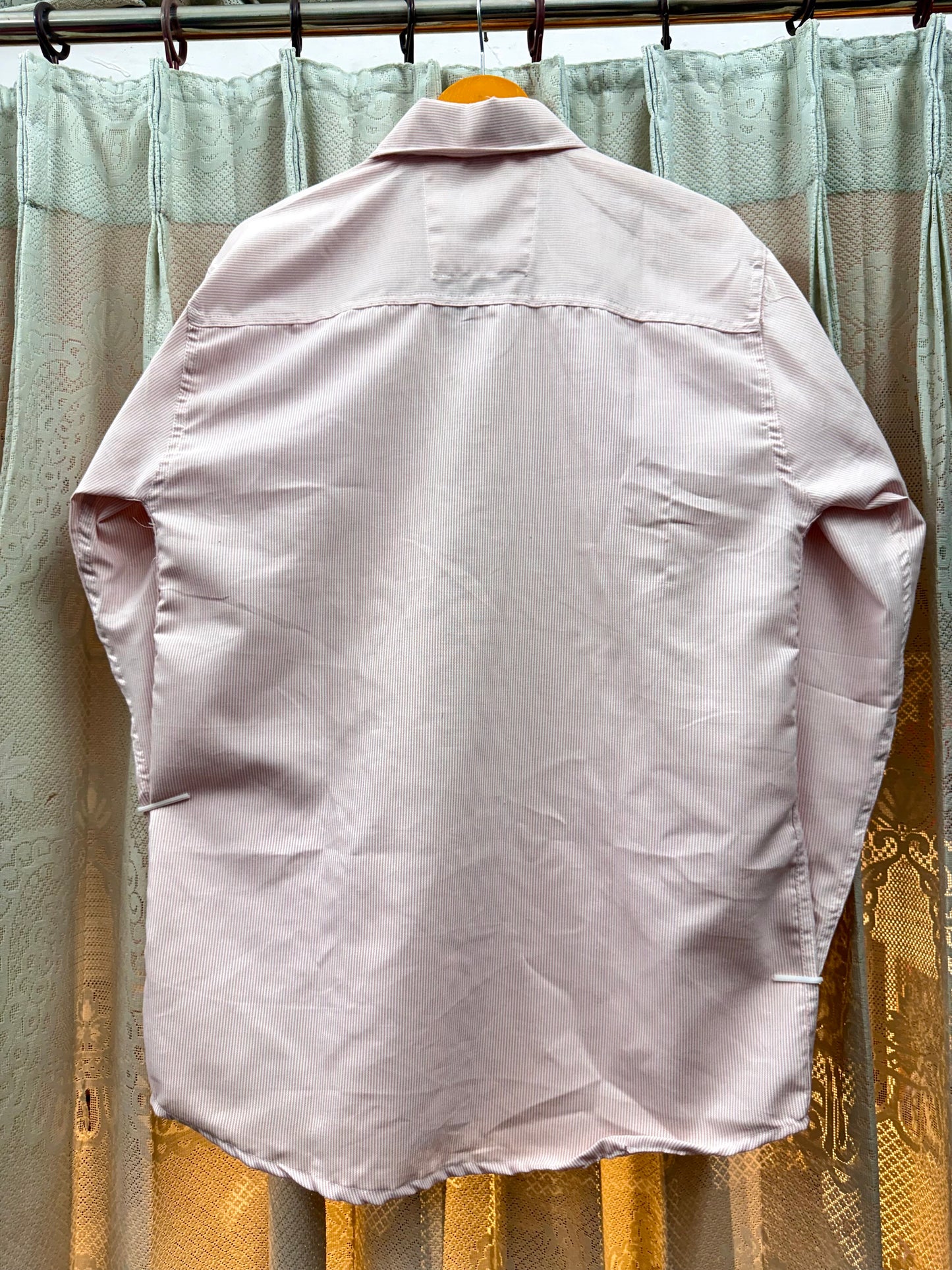 OLD MONEY STRIPE SHIRT (PINK)