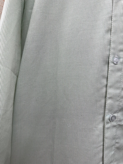 OLD MONEY STRIPE SHIRT (MINT GREEN)